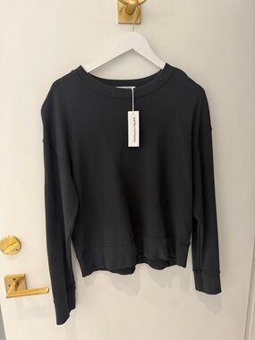 Perfect White Tee Gray Lightweight Crewneck Sweatshirt